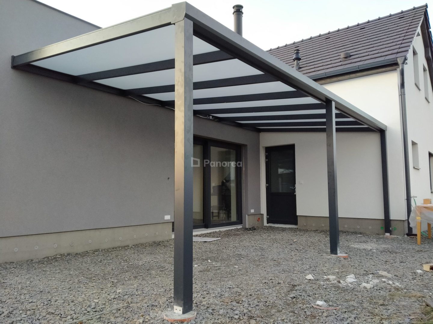 Pergola s polykarbonátem