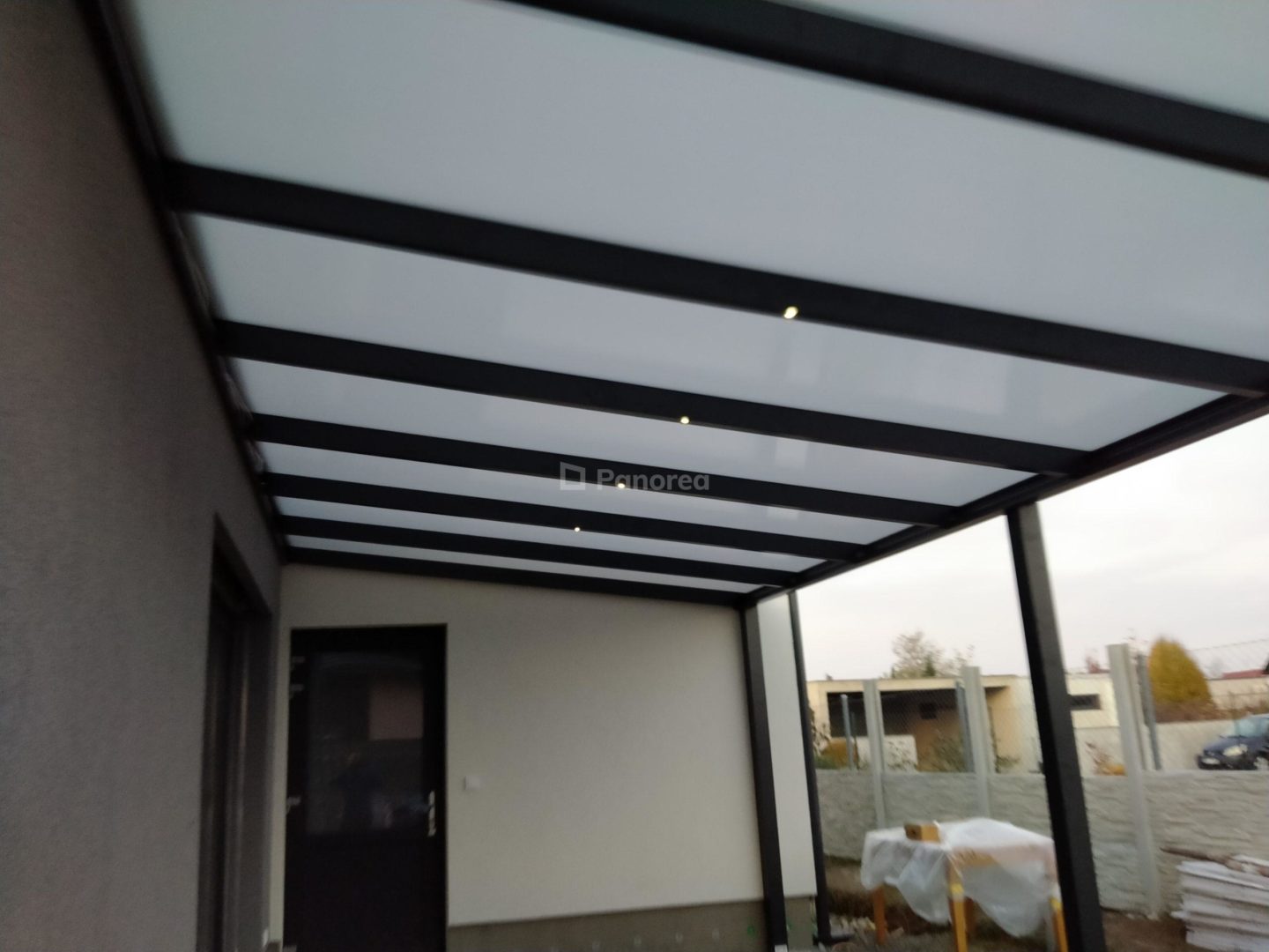 Pergola s polykarbonátem