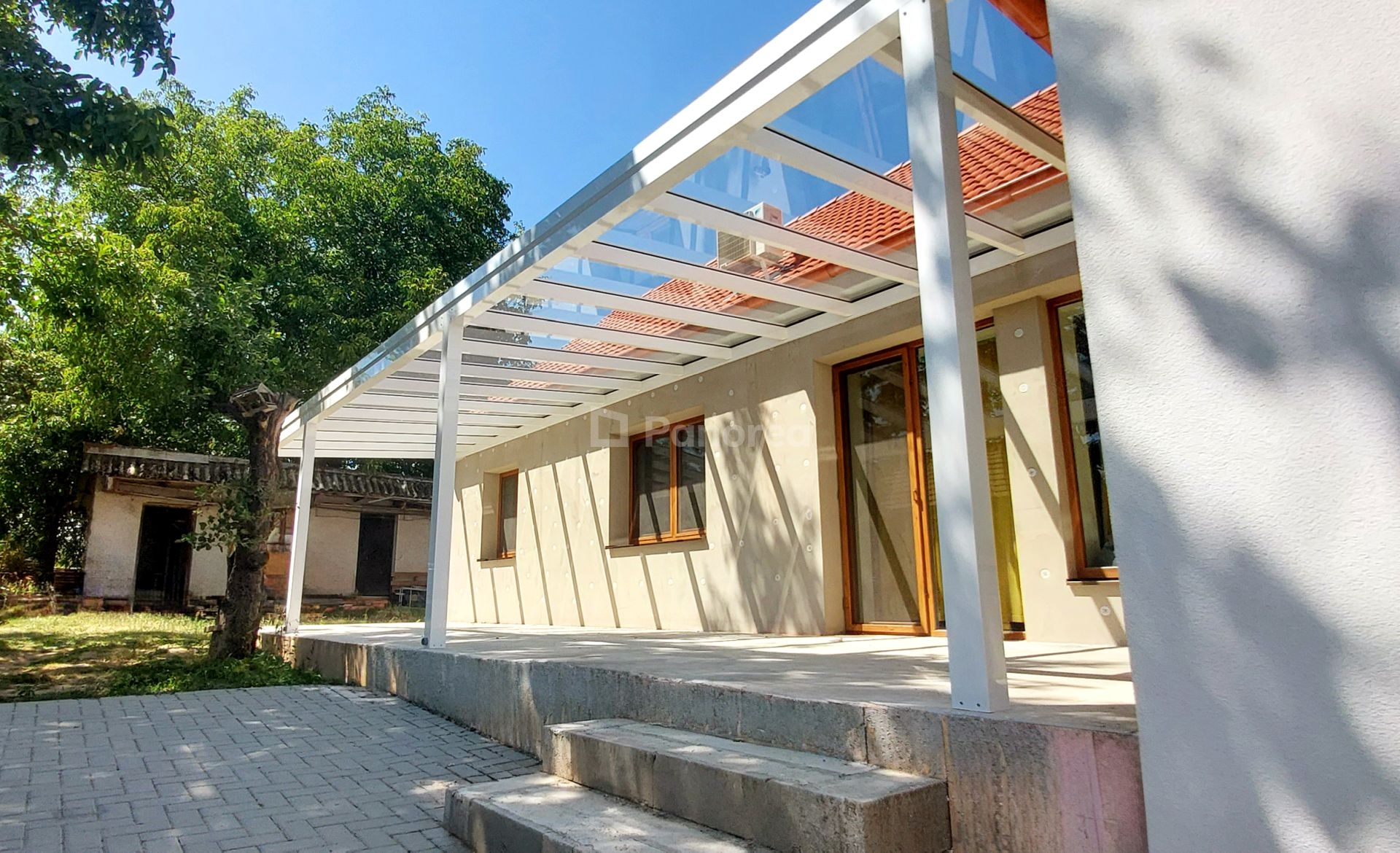 PANOGLASS | Hliníková pergola | Sklo