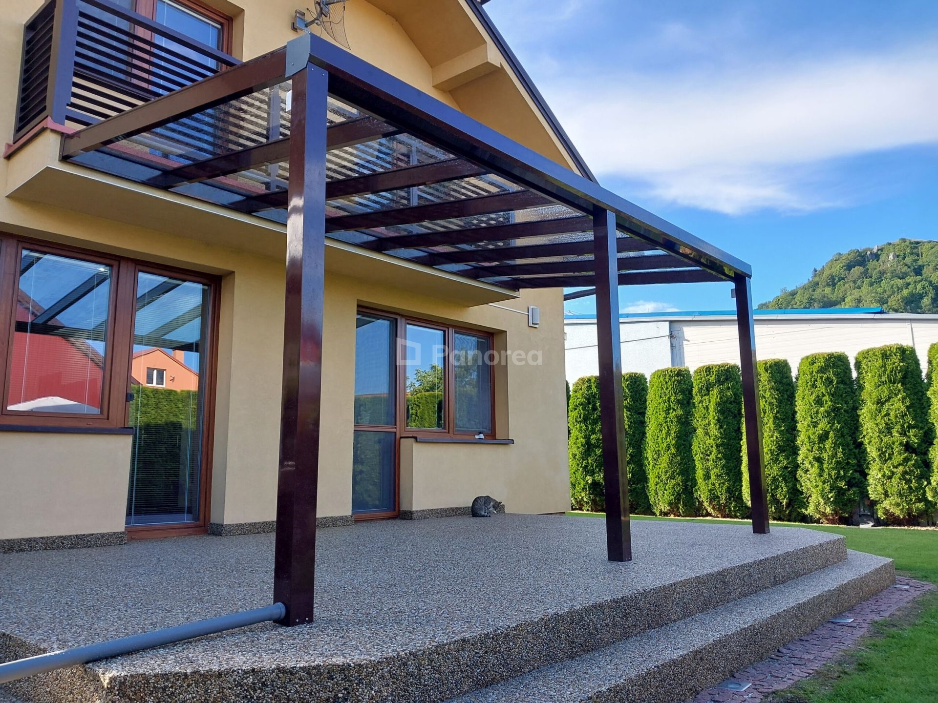 PANOGLASS | Hliníková pergola | Sklo