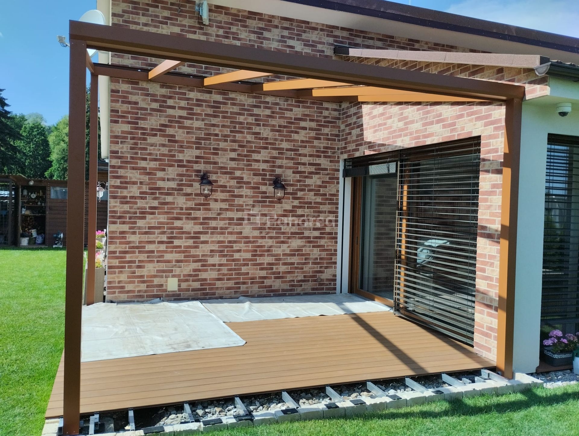 PANOGLASS | Hliníková pergola | Sklo