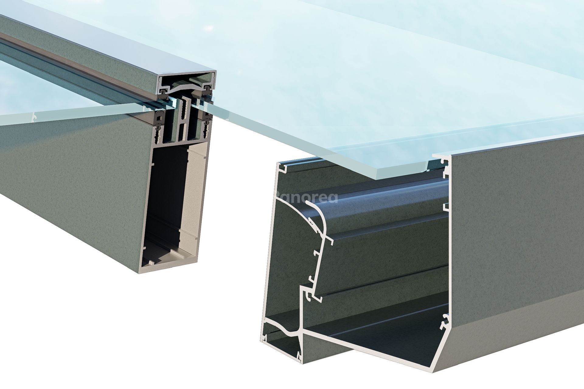 PANOGLASS | Hliníková pergola | Sklo