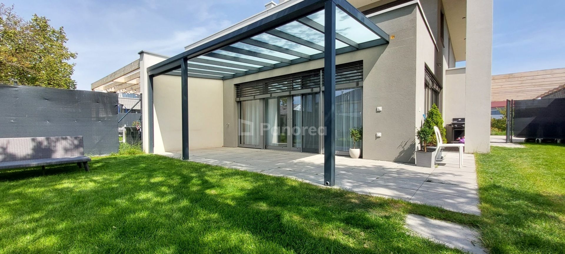 PANOGLASS | Hliníková pergola | Sklo