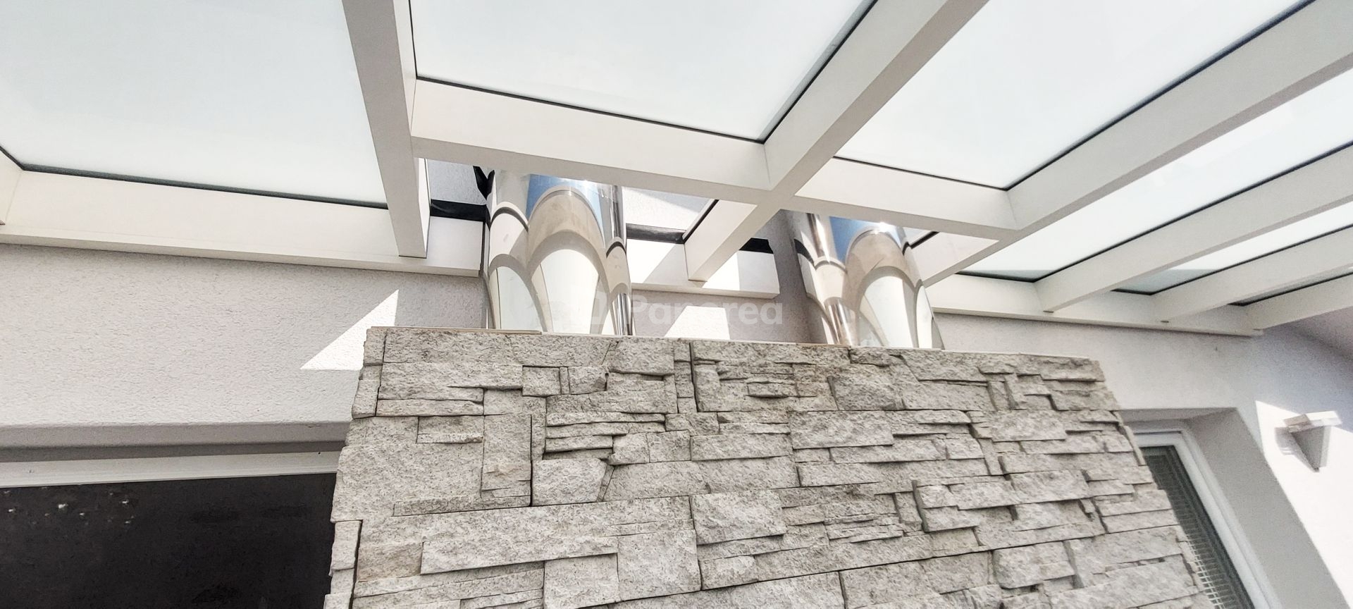 PANOGLASS | Hliníková pergola | Sklo